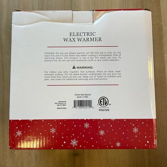 Holiday Time Camper Electric Wax Warmer and Wax Melts Bundle New - Picture 5 of 16